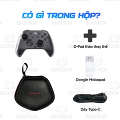 Tay Cầm Mobapad HuBen 2 - Joystick Cảm Ứng Tụ Điện, Phím Cơ Omron, HD Rumble - Hỗ Trợ Switch / Switch 2 / PC / Mobile