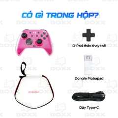 Tay Cầm Mobapad HuBen 2 - Joystick Cảm Ứng Tụ Điện, Phím Cơ Omron, HD Rumble - Hỗ Trợ Switch / Switch 2 / PC / Mobile