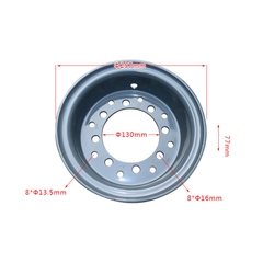 Mâm sau xe nâng dầu 650-10 (3T)