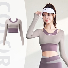 Áo tập Yoga dài tay nữ