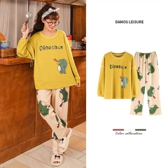 Bộ ngủ thu đông Cotton dài tay (17 kiểu dáng hot thu đông 2023)