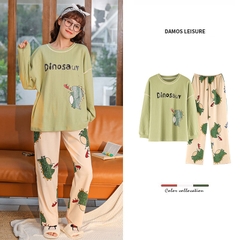 Bộ ngủ thu đông Cotton dài tay (17 kiểu dáng hot thu đông 2023)