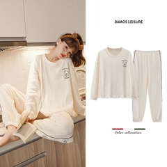 Bộ ngủ thu đông Cotton dài tay (17 kiểu dáng hot thu đông 2023)
