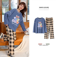 Bộ ngủ thu đông Cotton dài tay (17 kiểu dáng hot thu đông 2023)