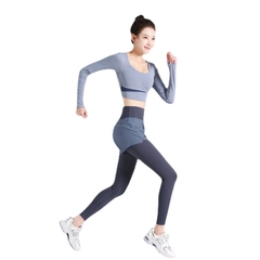 Quần Yoga nữ tập Gym có quần Short liền che
