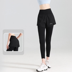 Quần Yoga nữ tập Gym có quần Short liền che