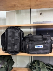 Túi đựng đồ nghề - Nắp Vuông, Củ Khóa INOX, Đóng Nút, Dây Kéo 12 Ly, cao 26 x dài 36 x rộng 18