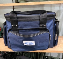 Túi đựng đồ nghề - Nắp Vuông, Củ Khóa INOX, Đóng Nút, Dây Kéo 12 Ly, cao 20 x dài 30 x rộng 14