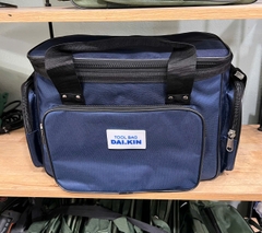 Túi đựng đồ nghề - Nắp Vuông, Củ Khóa INOX, Đóng Nút, Dây Kéo 12 Ly, cao 20 x dài 30 x rộng 14