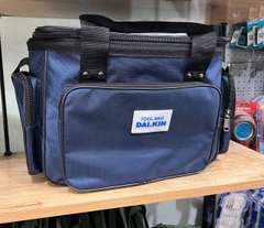 Túi đựng đồ nghề - Nắp Vuông, Củ Khóa INOX, Đóng Nút, Dây Kéo 12 Ly, cao 23 x dài 33 x rộng 16