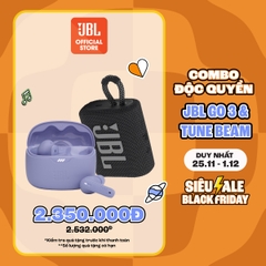 [COMBO ĐỘC QUYỀN 10] COMBO LOA BLUETOOTH GO 3 & TAI NGHE BLUETOOTH JBL TUNE BEAM
