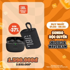 [COMBO ĐỘC QUYỀN 1] COMBO LOA BLUETOOTH GO 3 & TAI NGHE BLUETOOTH JBL WAVE BEAM