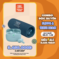 [COMBO ĐỘC QUYỀN 13] COMBO LOA BLUETOOTH FLIP 6 & TAI NGHE BLUETOOTH JBL WAVE BEAM