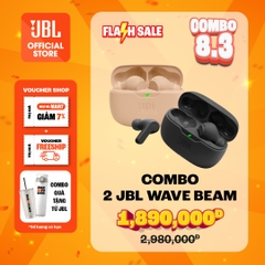 COMBO 2 TAI NGHE BLUETOOTH JBL WAVE BEAM