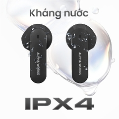 Tai nghe True Wireless ALPHA WORKS CURVE 100 - Hàng Chính Hãng PGI