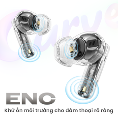 Tai nghe True Wireless ALPHA WORKS CURVE 300 - Hàng Chính Hãng PGI