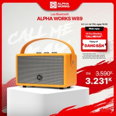 [Alpha Works x Kay Trần] Loa Bluetooth Alpha Works W89_Tặng vé FMT 
