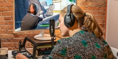 Combo KM Micro thu âm AKG P220 + Tai nghe AKG K371-BT - Hàng Chính hãng PGI