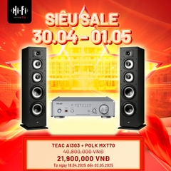 Combo Nghe Nhạc DAC TEAC AI-303 + POLK MXT70 - Hàng Chính Hãng PGI