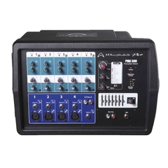 Mixer liền công suất Wharfedale Pro PMX 500 (5 cổng tín hiệu) - Hàng Chính hãng PGI