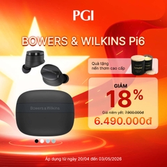 Tai nghe True Wireless BOWERS & WILKINS Pi6 - Hàng Chính Hãng PGI