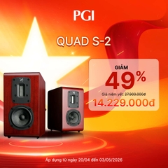 Loa QUAD S-2 SAPELE MAHOGANY - Hàng Chính Hãng PGI