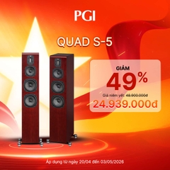 Loa QUAD S-5 BLACK- Hàng Chính Hãng PGI