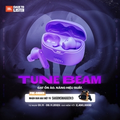 Tai nghe True Wireless JBL Tune Beam- Hàng chính hãng PGI