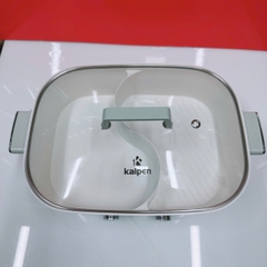 Bếp lẩu nướng hai ngăn tháo rời Kalpen PP66 6.5L