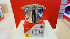 Nồi luộc gà Inox đáy 5 lớp Kalpen Lermat