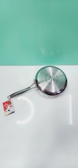 Chảo inox 3 lớp đúc liền khối chống dính đáy từ Kalpen Kazler 20cm, 24cm, 26cm, 28cm, 30cm