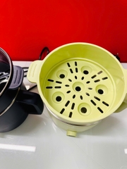 Ca lẩu điện mini có khay hấp Kalpen P6 1.8L