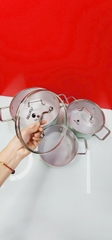 Bộ nồi chống dính Ceramic Elmich EL5241SK01 Size 18,20,24cm