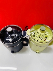 Ca lẩu điện mini có khay hấp Kalpen P6 1.8L
