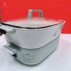 Bếp lẩu nướng hai ngăn tháo rời Kalpen PP66 6.5L