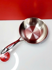 Chảo xào inox cao cấp 3 lớp đáy liền Elmich Trimax EL-2823 size 20cm