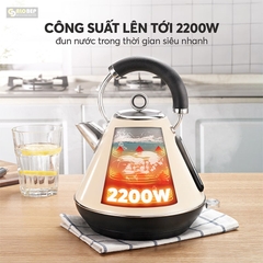 Ấm Đun Nước Siêu Tốc Elmich 1,8L Kee1778