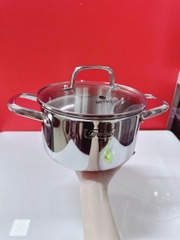 Nồi inox liền khối Elmich Trimax Napoli EL2538IN18 size 18cm ,20cm,24cm