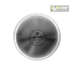 Bộ Nồi Chảo Inox Cao Cấp 3 Lớp Đáy Liền Trimax EL-3742 Size 18cm, 20cm, 26cm Và Chảo 26cm