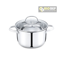 Bộ Nồi Inox 304 Cao Cấp 5 Đáy Kalpen Lermat L1