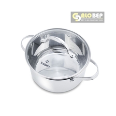 Bộ Nồi Inox 304 Cao Cấp 5 Đáy Kalpen Lermat L1