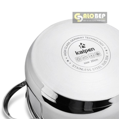 Bộ Nồi Inox 304 Cao Cấp 5 Đáy Kalpen Lermat L1