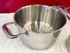 Bộ Nồi Inox Cao Cấp 3 Lớp Đáy Liền Trimax Xs El-3743 Size 16, 20, 24cm