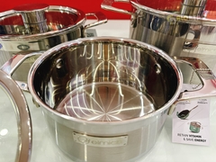 Bộ Nồi Inox Liền Khối Elmich Hera El 8266 Size 16, 18, 22cm