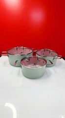 Bộ nồi chống dính Ceramic Elmich EL5241SK01 Size 18,20,24cm