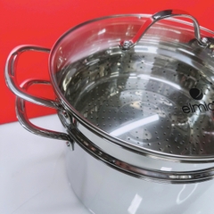 Nồi hấp Inox 304 đáy 5 lớp Elmich EL2533IN28 size 28cm