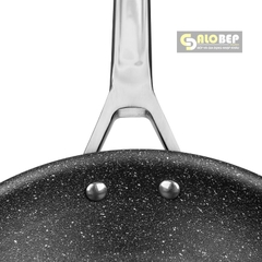 Chảo Chống Dính Inox Liền Khối Elmich Trimax Cz El-3836 Size 24cm