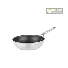Chảo Chống Dính Inox Liền Khối Elmich Trimax Cz El-3837 Size 26cm