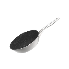 Chảo Chống Dính Inox Liền Khối Hera El 8274 Size 24cm