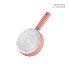 Chảo Nhôm Chống Dính An Toàn Elmich Baby El 5935Ap Size 16cm
